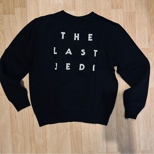 UNIQLO STAR WARS LAST JEDI EXTRA SMALL CREW NECK SWEATER